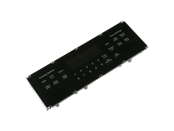 12725830-1-M-GE-WB27X32213-BLACK OVERLAY AND CONTROL WHITE LED