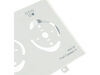 12726055-3-S-GE-WB36X31628-WHITE SLATE MANIFOLD PANEL