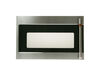 12726166-3-S-GE-WB56X32386-STAINLESS STEEL MICROWAVE DOOR