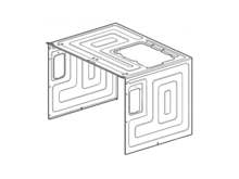 OUTER CASE FLAT – Part Number: WB56X32578