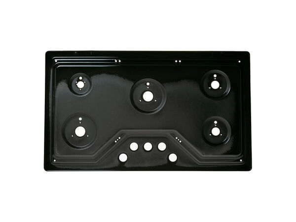12726262-1-M-GE-WB62X31787-BLACK STAINLESS 36" MAINTOP "