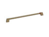 12727220-2-S-GE-WR12X32006-BRUSHED BRONZE DOOR HANDLE W/ CAFE BAND
