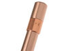 12727234-2-S-GE-WR12X32183-BRUSHED COPPER HANDLE W/ CAFE BAND
