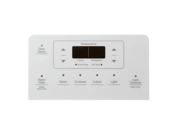 12727404-1-M-GE-WR55X31021-WHITE UI AND BOARD