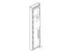REFRIGERATOR - FREEZER DOOR BLACK SLATE – Part Number: WR78X30081