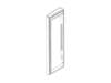 SS FRESH FOOD DOOR – Part Number: WR78X31067