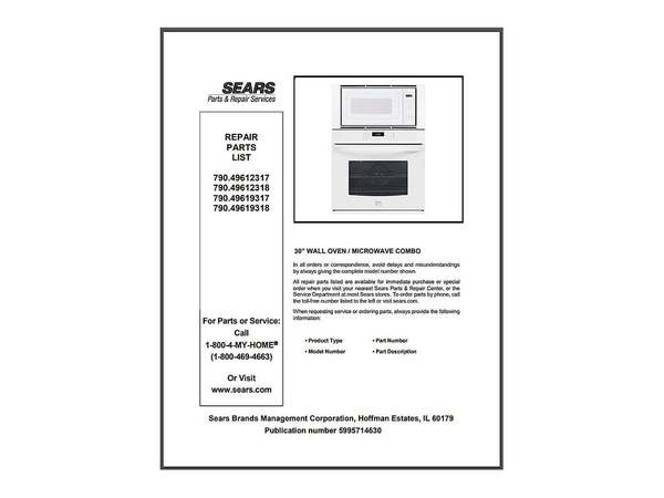 12729065-1-M-Frigidaire-5995714630-REPAIR PARTS CATALO