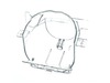 12730605-3-S-GE-WR17X30651-SINGLE TUBE ICE FUNNEL