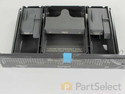 12731217-1-M-Whirlpool-W11397976-Drawer, Black