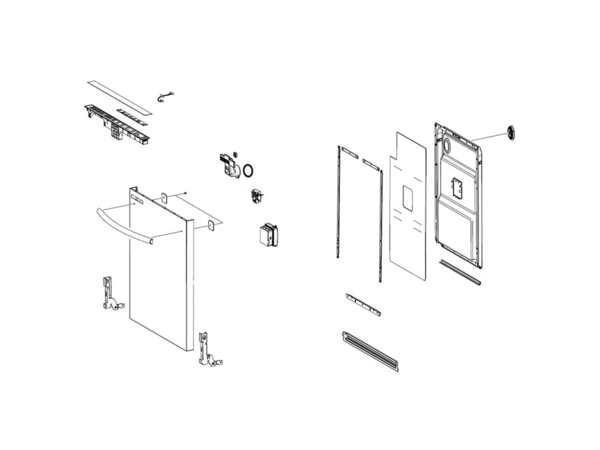 12740715-1-M-Samsung-DD82-01374B-Door Assembly