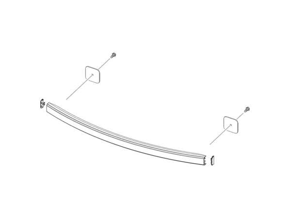 12740726-1-M-Samsung-DD82-01697C-A/S ASSY-HANDLE DOOR;DW7000KM,5061UT, TR