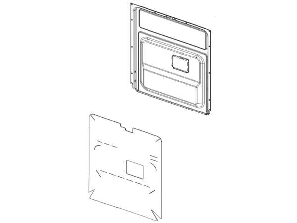 12740760-1-M-Samsung-DD97-00608B-Inner Door Assembly