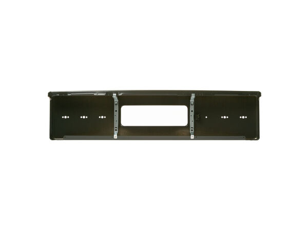 12742693-1-M-GE-WB07X33519-Control Panel Trim And Brackets Assembly (Stainless Steel)