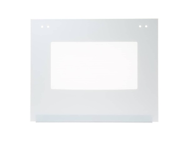 12742969-1-M-GE-WB56X33710-WHITE GLASS DOOR AND TRIM ASM 27" "
