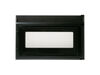 BLACK STAINLESS DOOR WITH FLAT GE LOGO – Part Number: WB56X34804