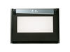 12743039-2-S-GE-WB56X35474-BLACK STAINLESS OUTER DOOR W/ LOGO