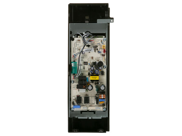 12743061-1-M-GE-WB56X35597-BLACK STAINLESS CONTROL PANEL