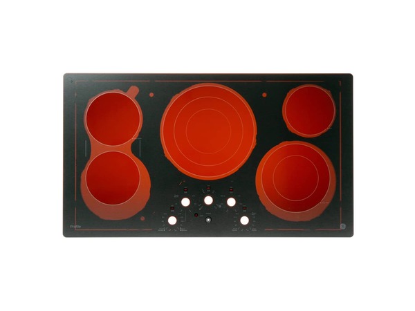 12743098-1-M-GE-WB62X33689-BLACK STAINLESS MAINTOP GLASS & FRAME AS
