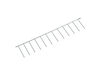 COATED FOLD DOWN UPPER RACK TINE – Part Number: WD28X25645