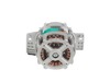 12743595-2-S-GE-WH03X29559-1/3 HP MOTOR & NUT