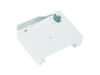 White Freezer Tiltout Bin Bracket (Left Side) – Part Number: WR02X32416