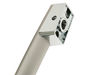 12743935-3-S-GE-WR12X31913-STAINLESS DRAWER HANDLE W/ PROFILE BADGE