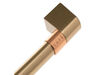 12743942-3-S-GE-WR12X32086-BRUSHED BRONZE DRAWER HANDLE W/ CAFI BAN