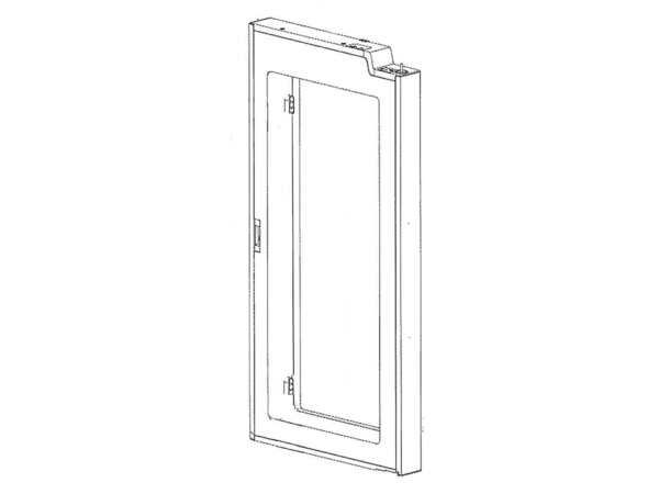 12744280-1-M-GE-WR78X31896-STAINLESS FRAME DOOR IN DOOR