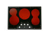 Black Stainless Maintop Glass & Frame  A – Part Number: WB62X33688