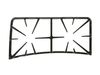 1481347-2-S-GE-WB31K10182        -Double Burner Grate - Black - Left Side