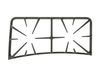 1481352-3-S-GE-WB31K10187        -Burner Grate - Left Side - Black