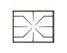 1481360-3-S-GE-WB31T10130        -Center Grate - Black