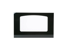 Exterior Oven Door Glass - Black – Part Number: WB57K10109