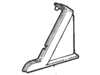 ENDCAP RH White – Part Number: WH42X10678