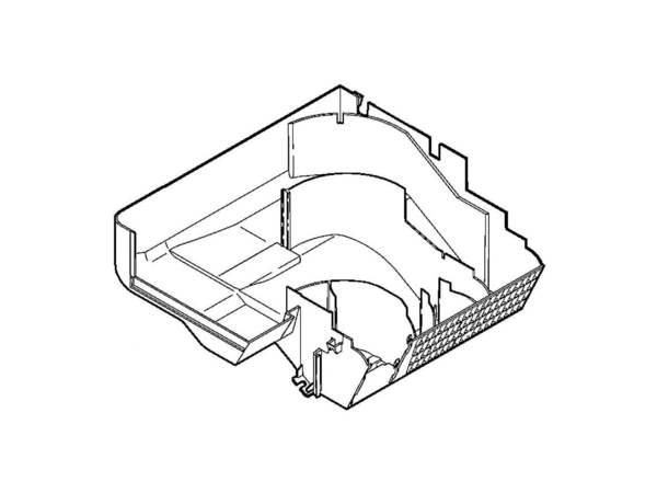 1483414-1-M-GE-WR31X10052        -COVER LOWER