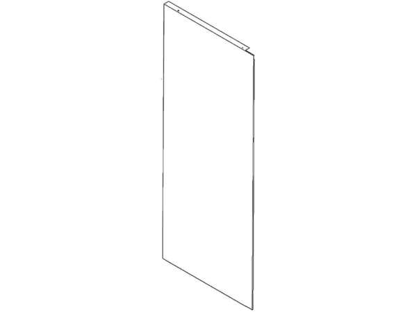 1483858-1-M-GE-WR99X10092        - KIT Stainless Steel FZ SIDE PANEL