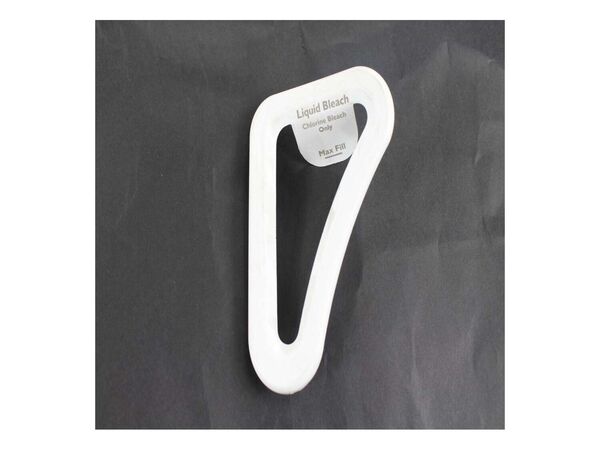1487897-1-M-Whirlpool-8566211           -Bezel, Bleach Dispenser (White