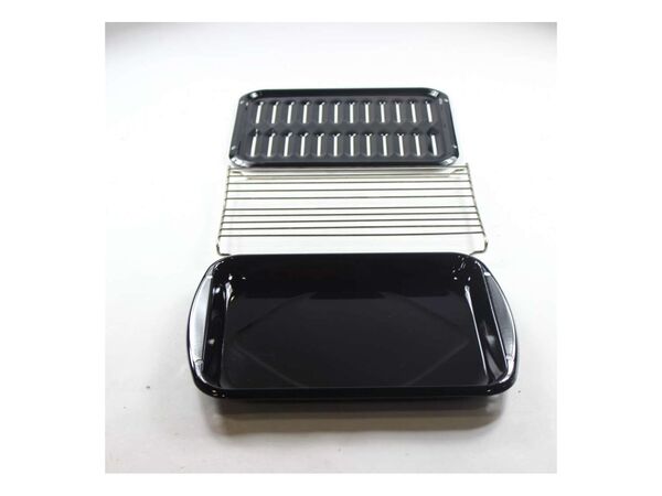 1519212-1-M-Whirlpool-W10123240         -Broiler Pan with Roasting Rack
