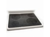 Maintop - Black Glass with White Frame – Part Number: 316456214
