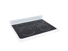 Main Cooktop Glass - White – Part Number: 316456271