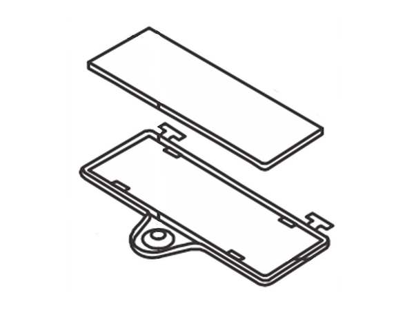 1532990-1-M-Frigidaire-5304458209        -LENS/FRAME Assembly
