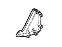 END CAP Left Hand BK – Part Number: WH42X10735