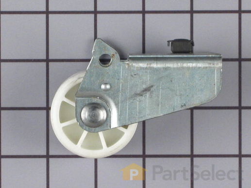 1574186-1-M-Whirlpool-12452602Q-Front Roller with Bracket
