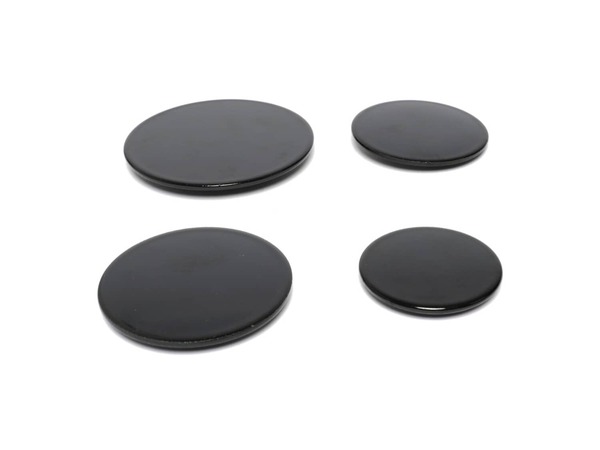 16216977-1-M-GE-WB29X36765-Burner Cap Set - Black