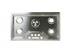 16217005-2-S-GE-WB62X36687-STAINLESS  MAINTOP GLASS & FRAME 36