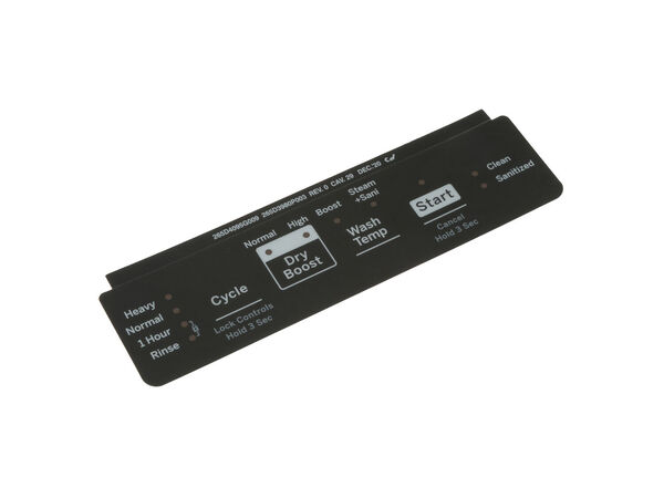16219750-1-M-GE-WD34X27905-Control Panel OverlayGray (Gray)