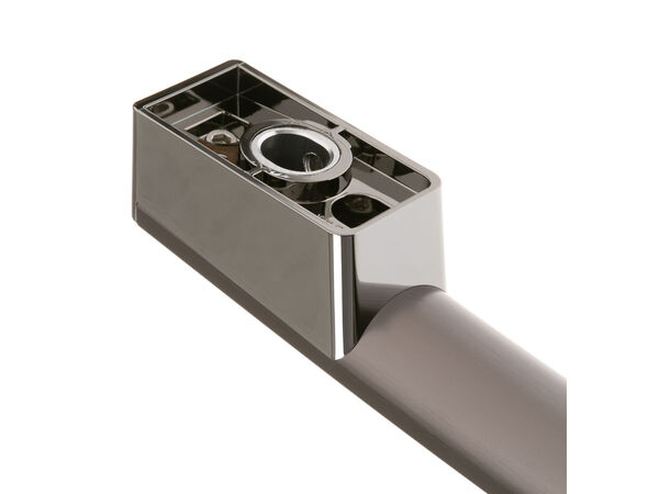 16220209-1-M-GE-WR12X34827-BLACK STAINLESS PROFILE FREEZER HANDLE