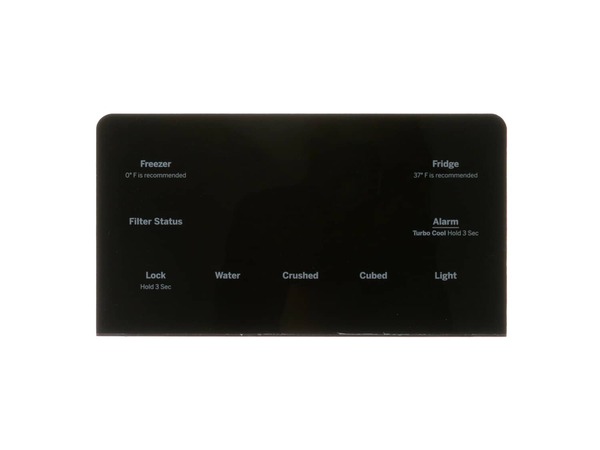 16220299-1-M-GE-WR55X35769-CONTROL DISPLAY ASM BLACK