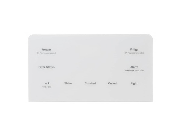 16220300-1-M-GE-WR55X35772-CONTROL DISPLAY ASM WHITE