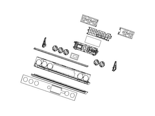 16227896-1-M-Samsung-DG94-03551B-Touchpad Control Panel Assembly